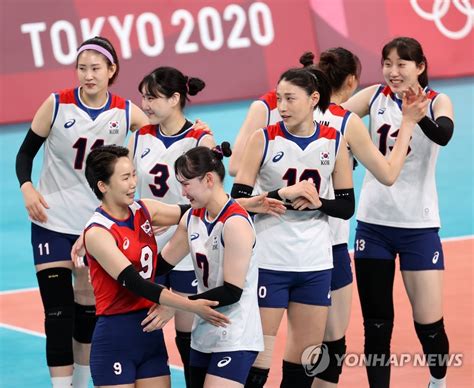 korean volleyball league women standing